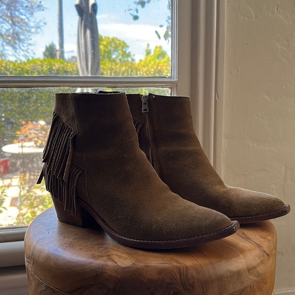 Authentic Suede Ankle Boots - Picture 5 of 8